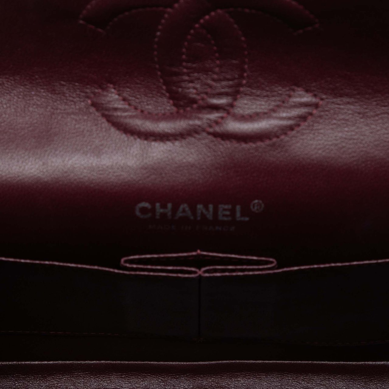 Chanel Medium Classic Lambskin Double Flap Zwart