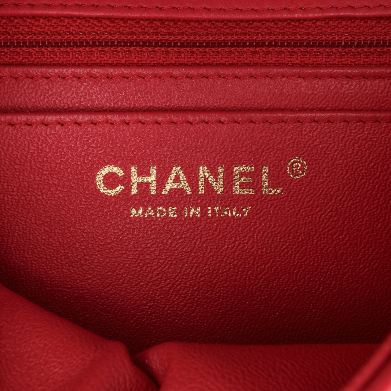 Chanel Mini Square Classic Lambskin Single Flap Roze
