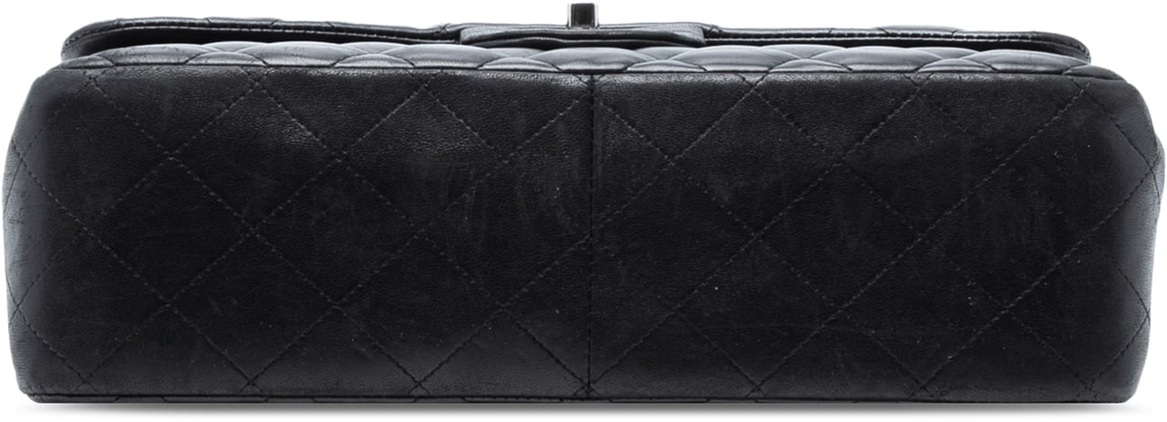 Chanel Jumbo Classic Lambskin Double Flap Zwart