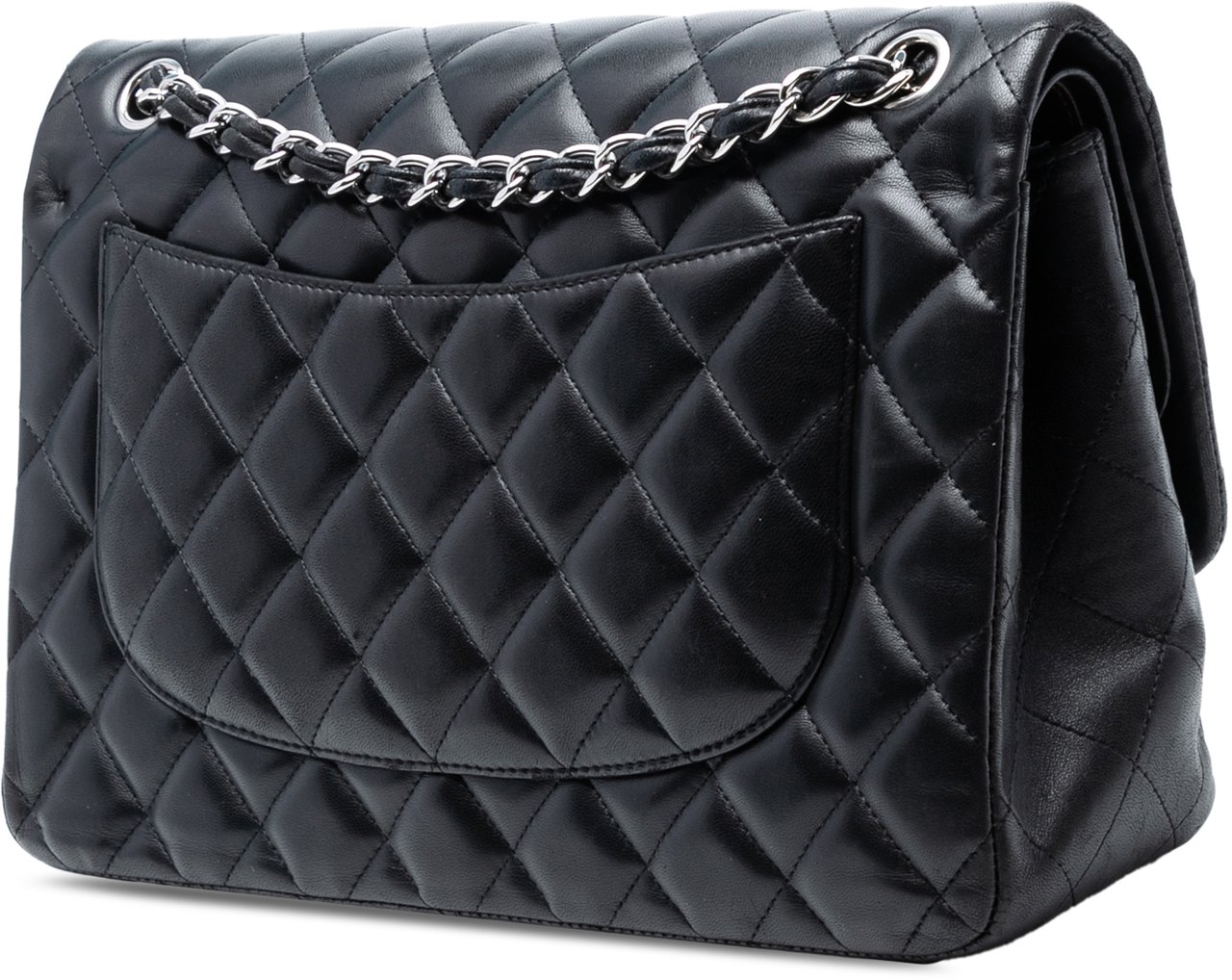 Chanel Jumbo Classic Lambskin Double Flap Zwart