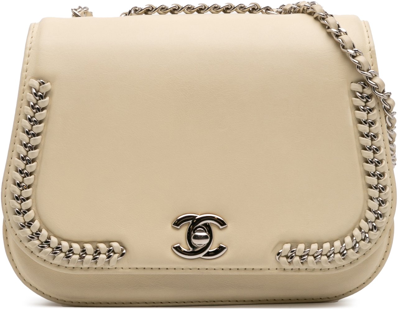 Chanel Small Calfskin Braided Chic Flap Wit