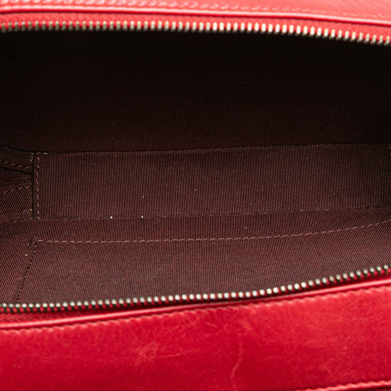 Chanel Small Quilted Glazed Calfskin Coco Boy Camera Bag Rood