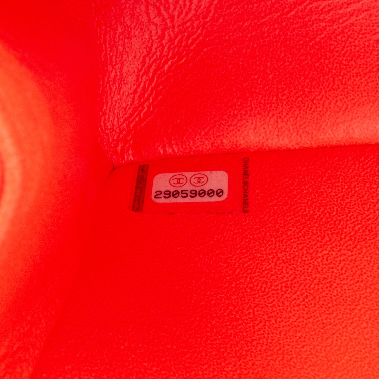 Chanel Mini Reissue 2.55 Quilted Goatskin Flap Oranje