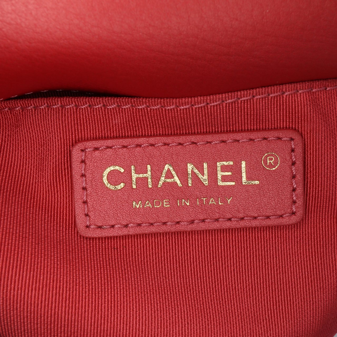 Chanel Quilted Metallic Calfskin Top Handle Flap Roze