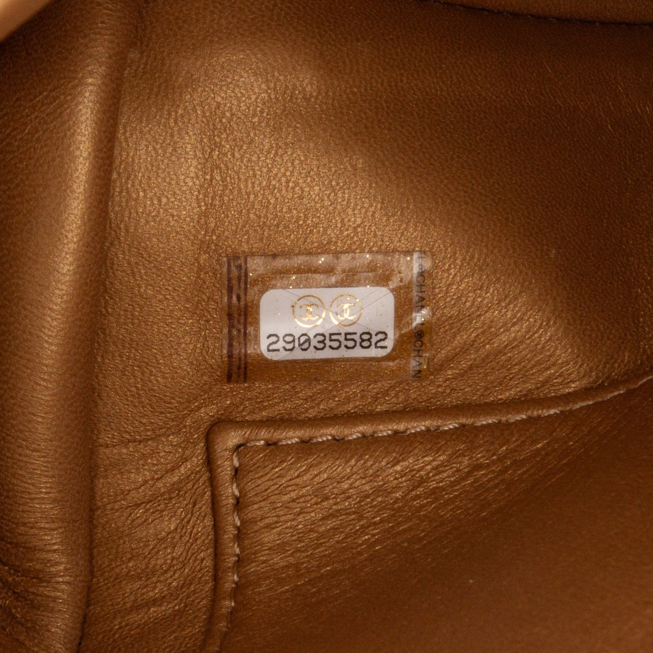 Chanel Small Lambskin Chic Pearls Flap Blauw