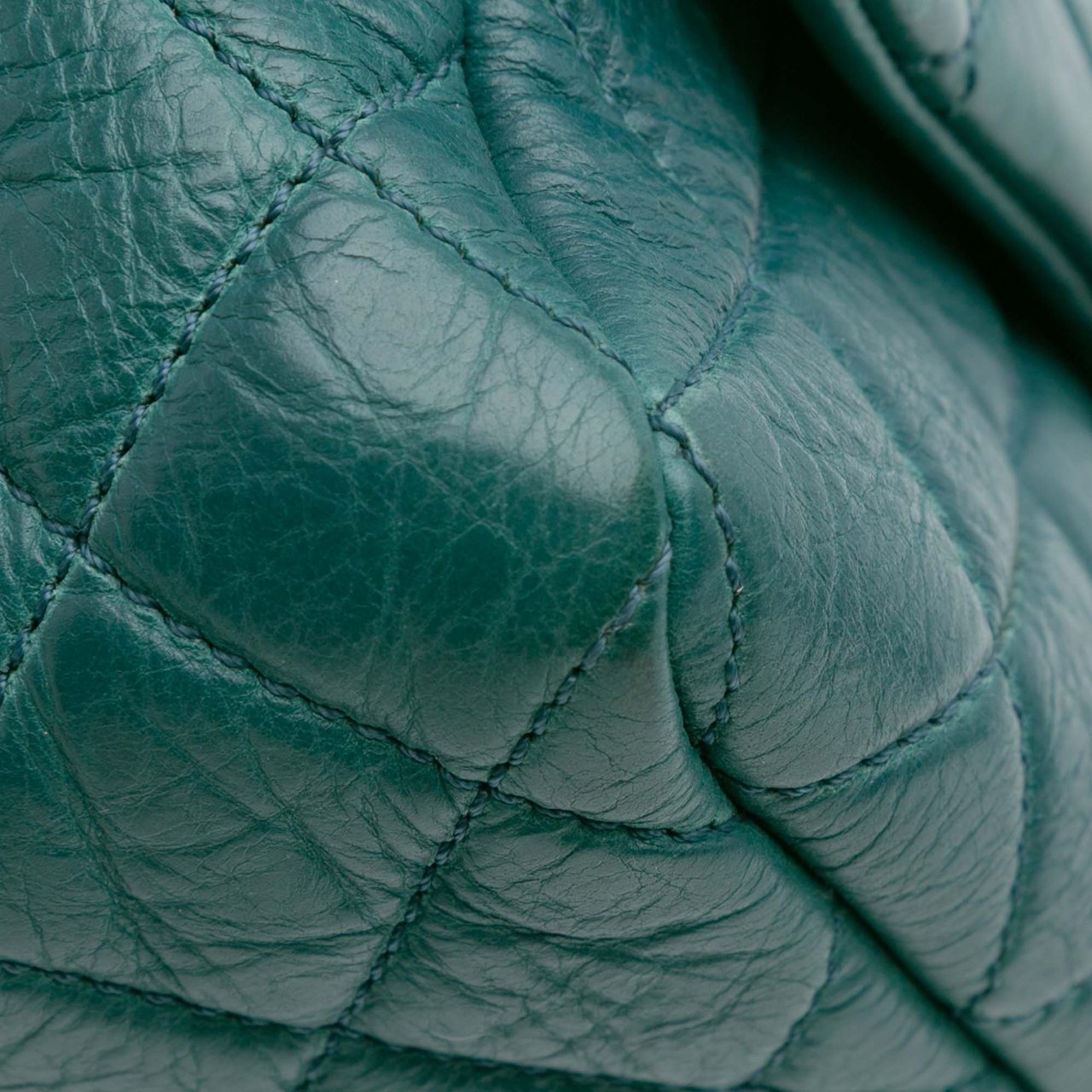 Chanel Paris Dallas CC Quilted Calfskin Double Flap Blauw