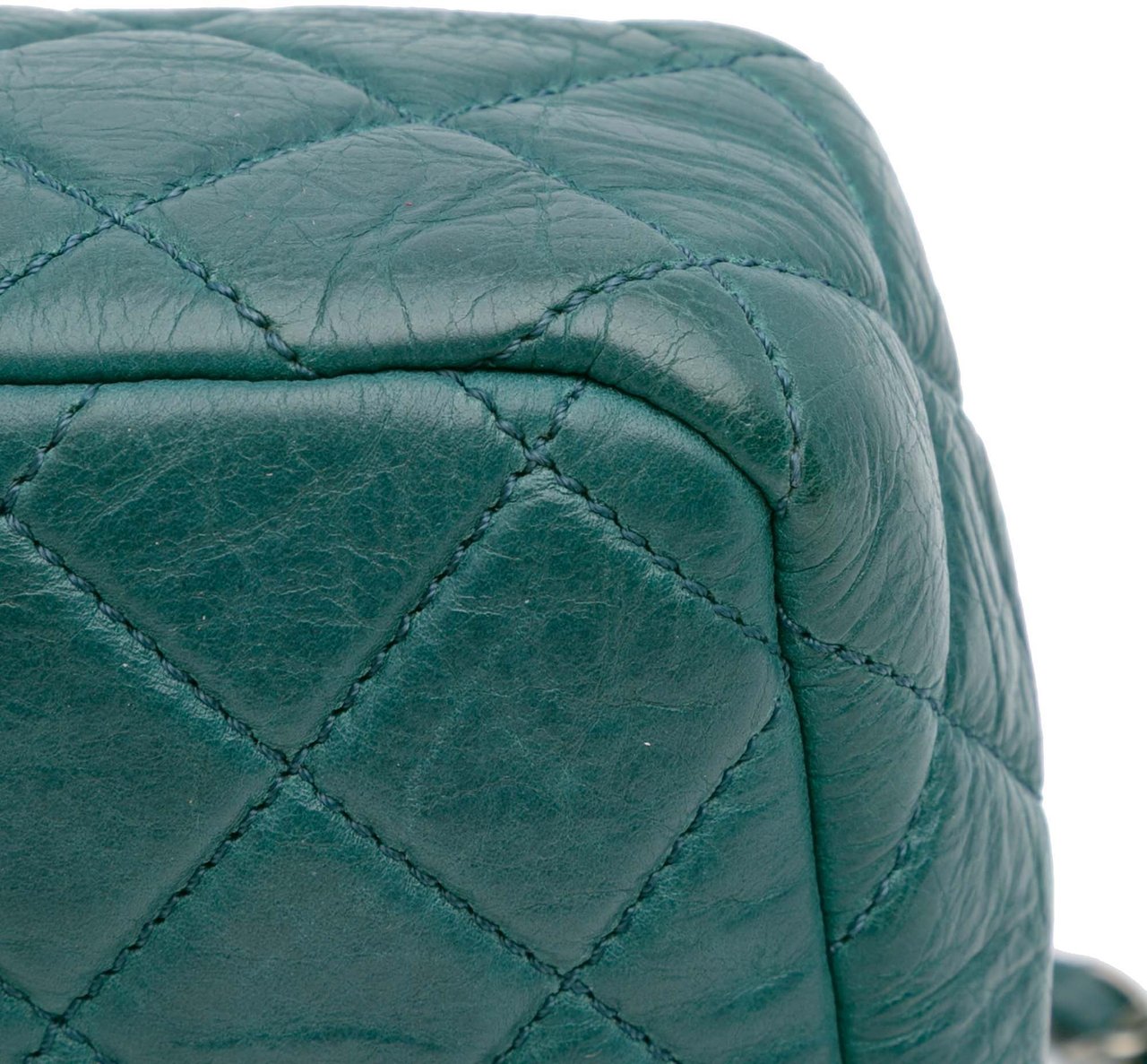 Chanel Paris Dallas CC Quilted Calfskin Double Flap Blauw