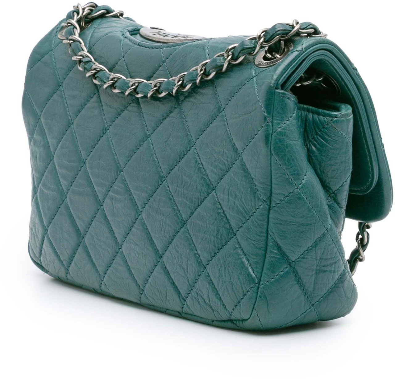 Chanel Paris Dallas CC Quilted Calfskin Double Flap Blauw