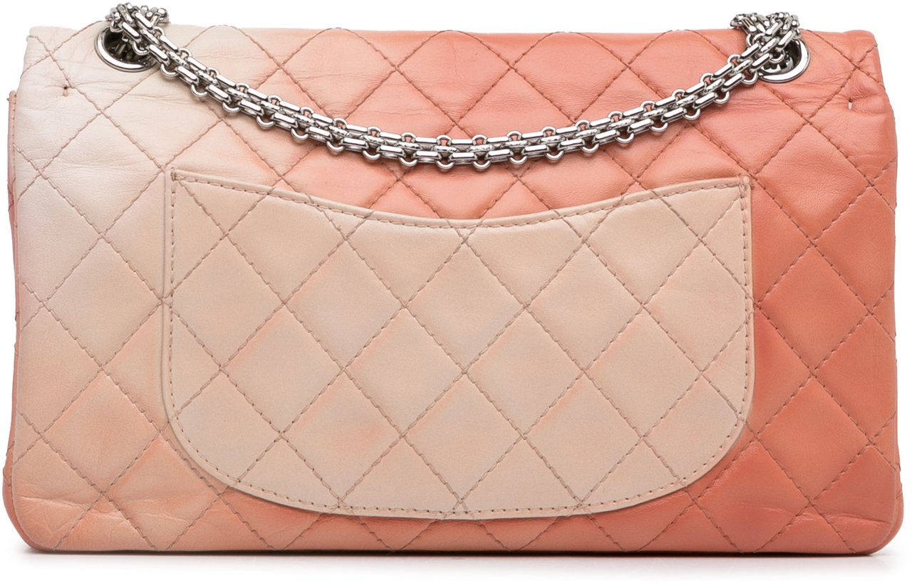 Chanel Ombre Reissue 225 Double Flap Oranje