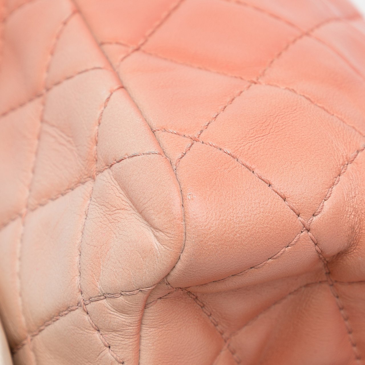 Chanel Ombre Reissue 225 Double Flap Oranje