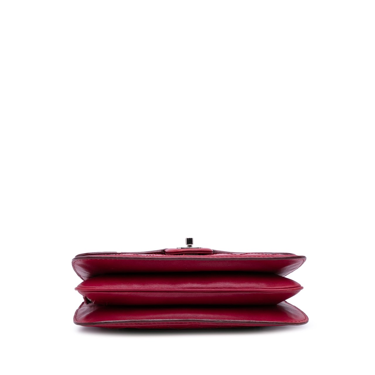 Chanel Medium Stitched Calfskin Citizen Flap Rood