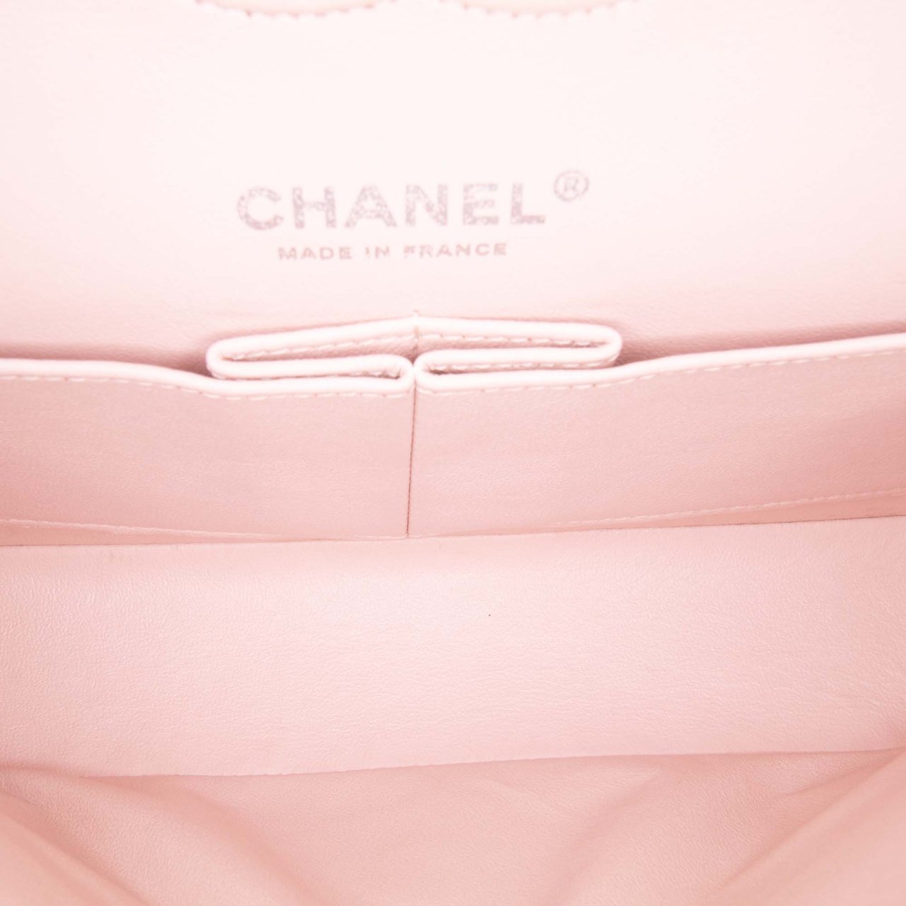 Chanel Medium Classic Caviar Double Flap Roze