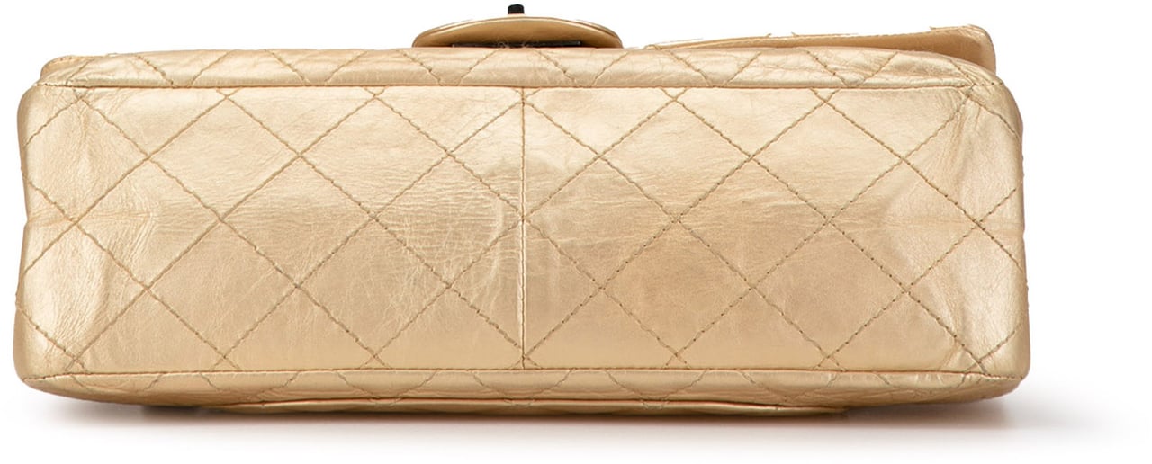 Chanel Reissue 2.55 Aged Calfskin Double Flap 227 Goud