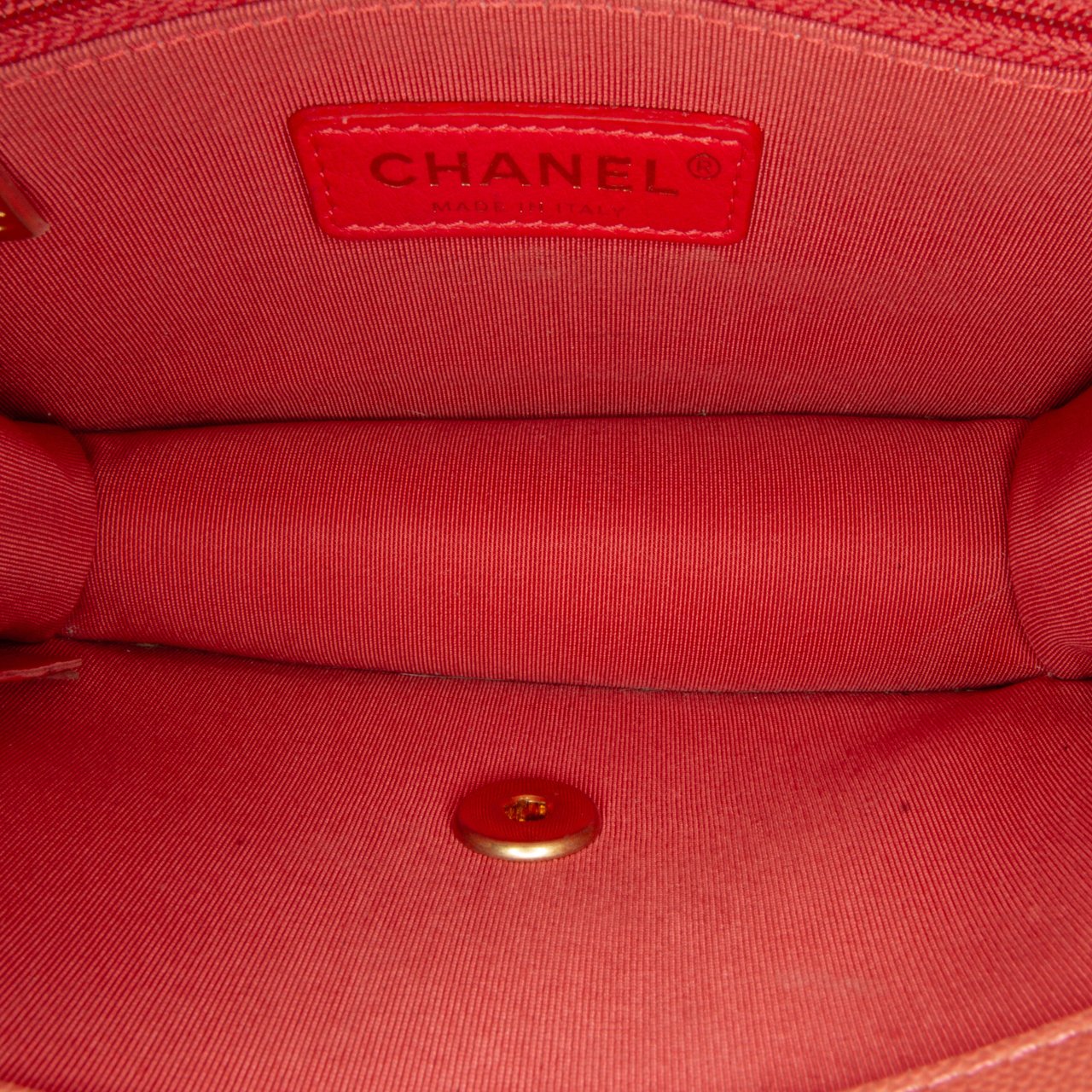 Chanel Caviar Sunset On The Sea Flap Belt Bag Roze