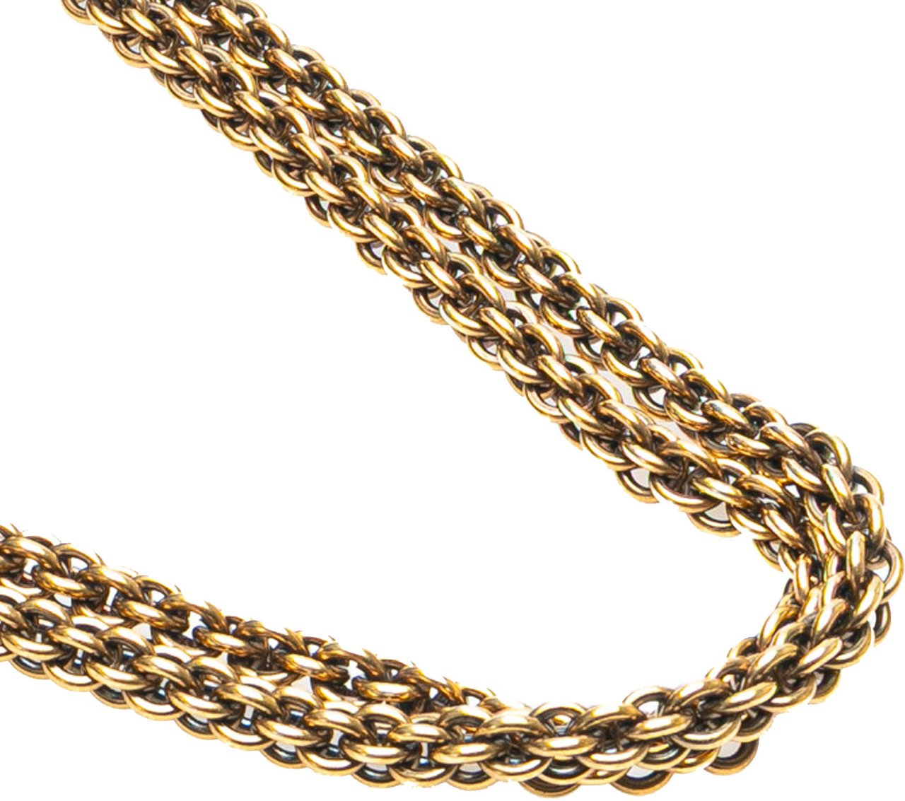 Chanel Quilted Calfskin Stitch Triptych Shoulder Bag Zwart