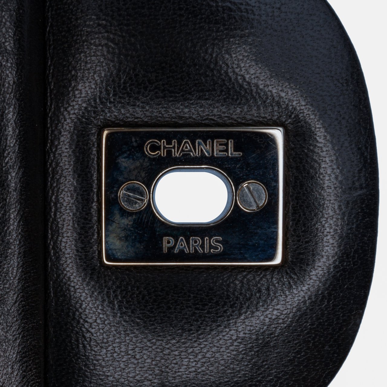 Chanel Jumbo Classic Patent Double Flap Zwart