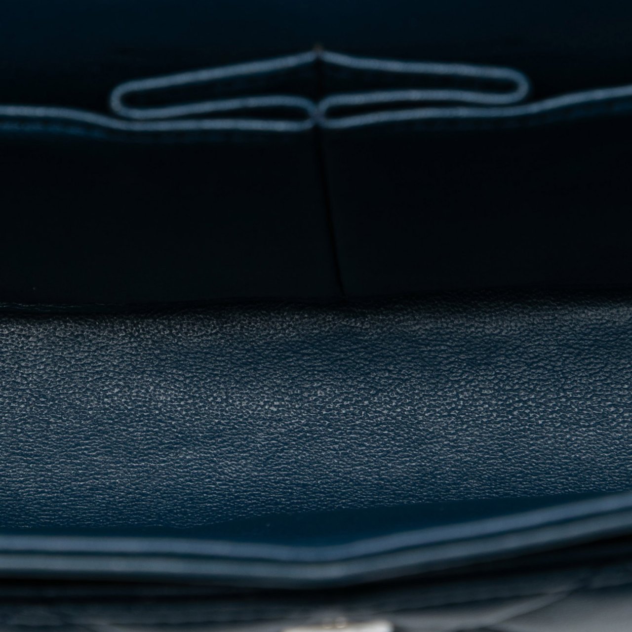 Chanel Small Classic Lambskin Double Flap Blauw