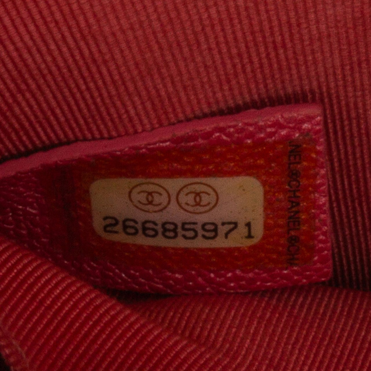 Chanel Quilted Caviar North South Boy Flap Roze