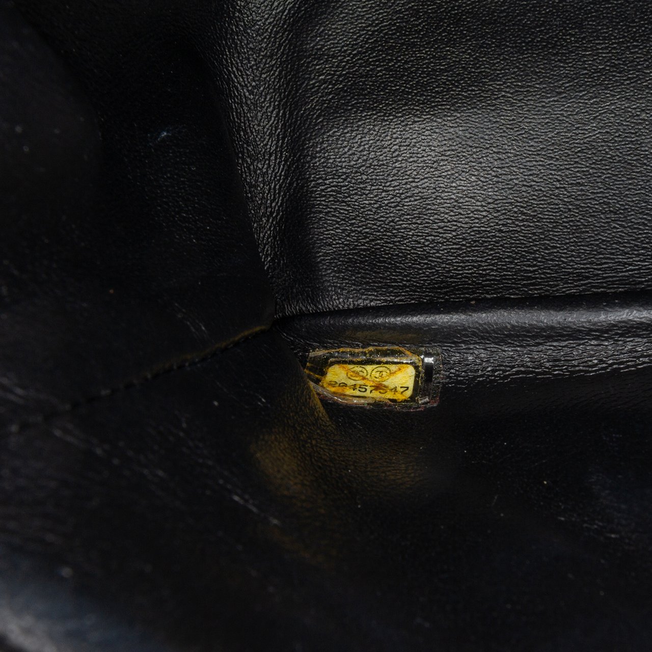 Chanel Mini Square Classic Patent Single Flap Zwart