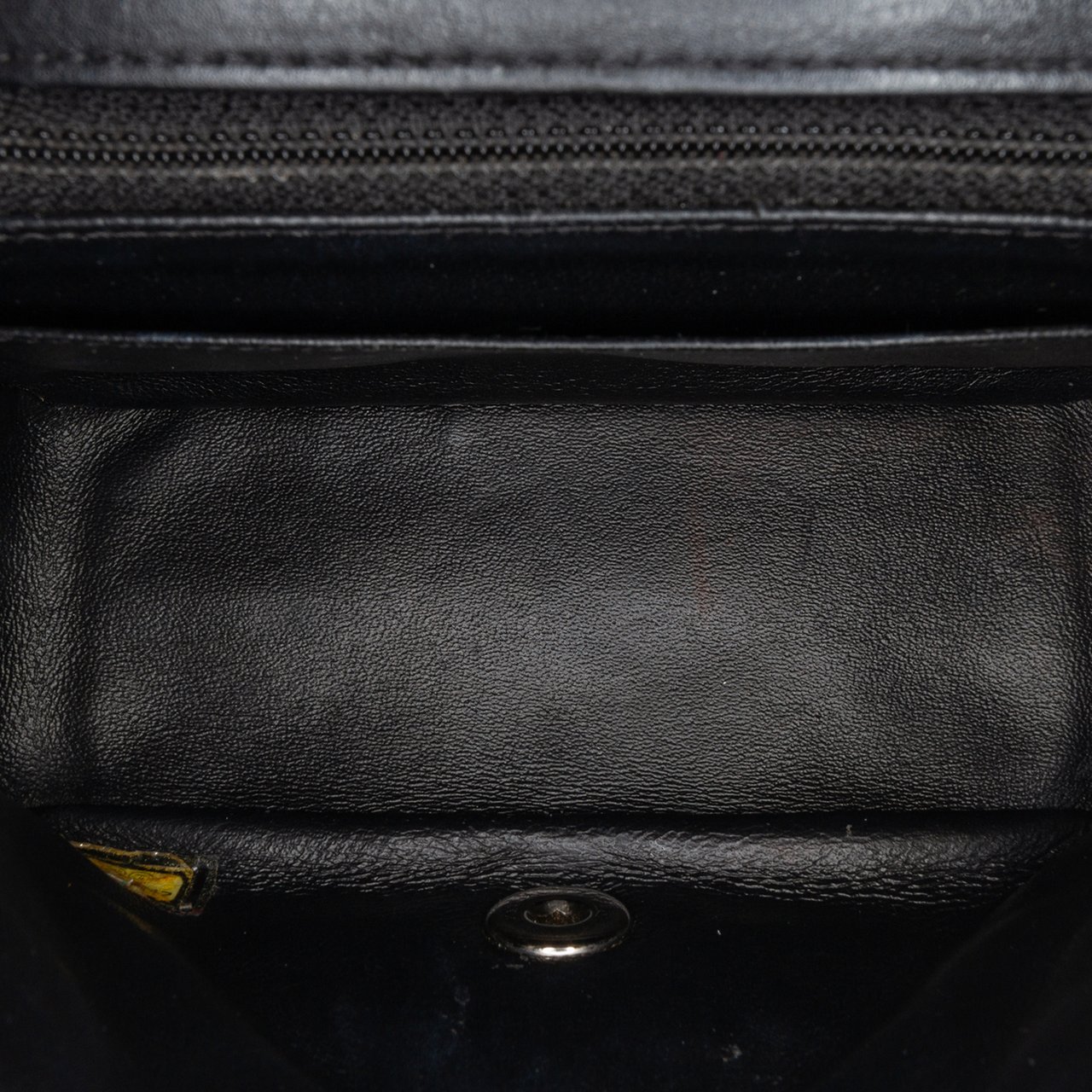 Chanel Mini Square Classic Patent Single Flap Zwart