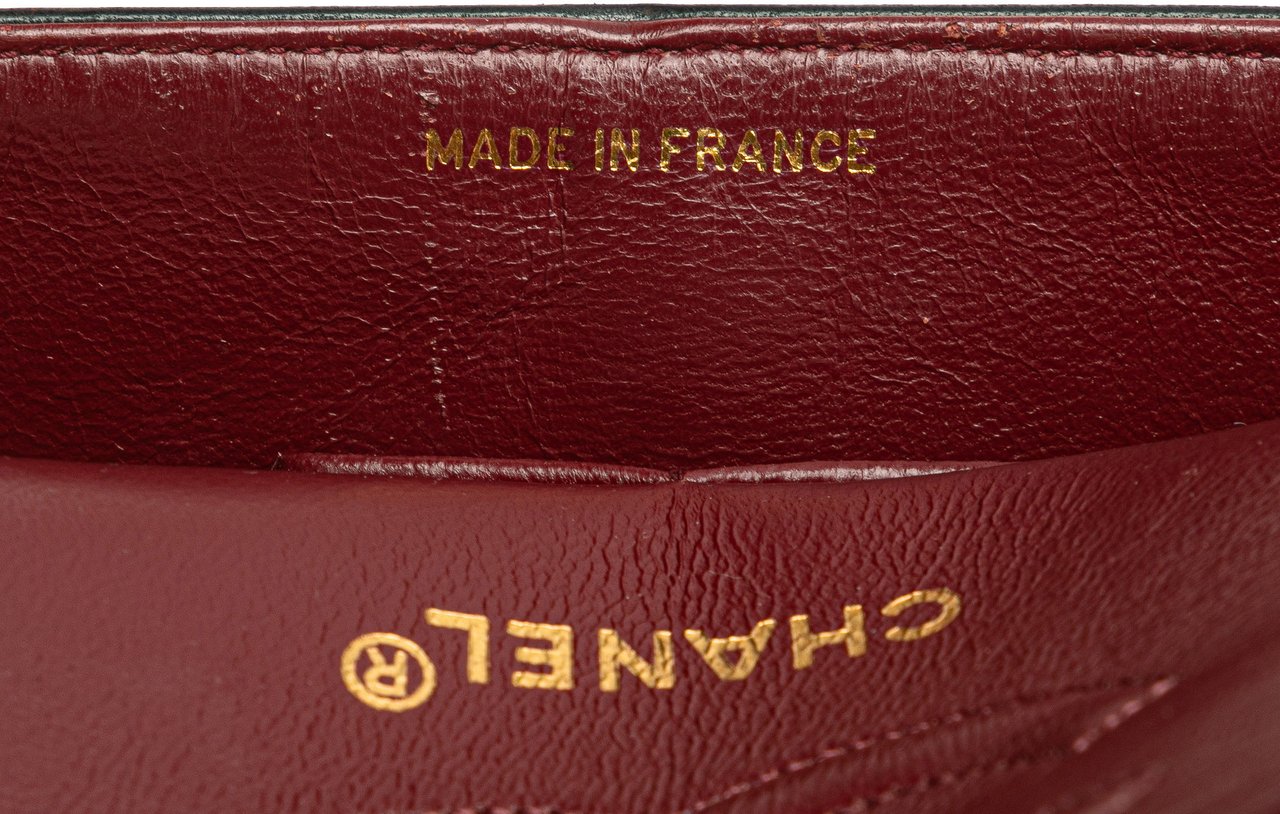 Chanel Small Classic Lambskin Double Flap Zwart