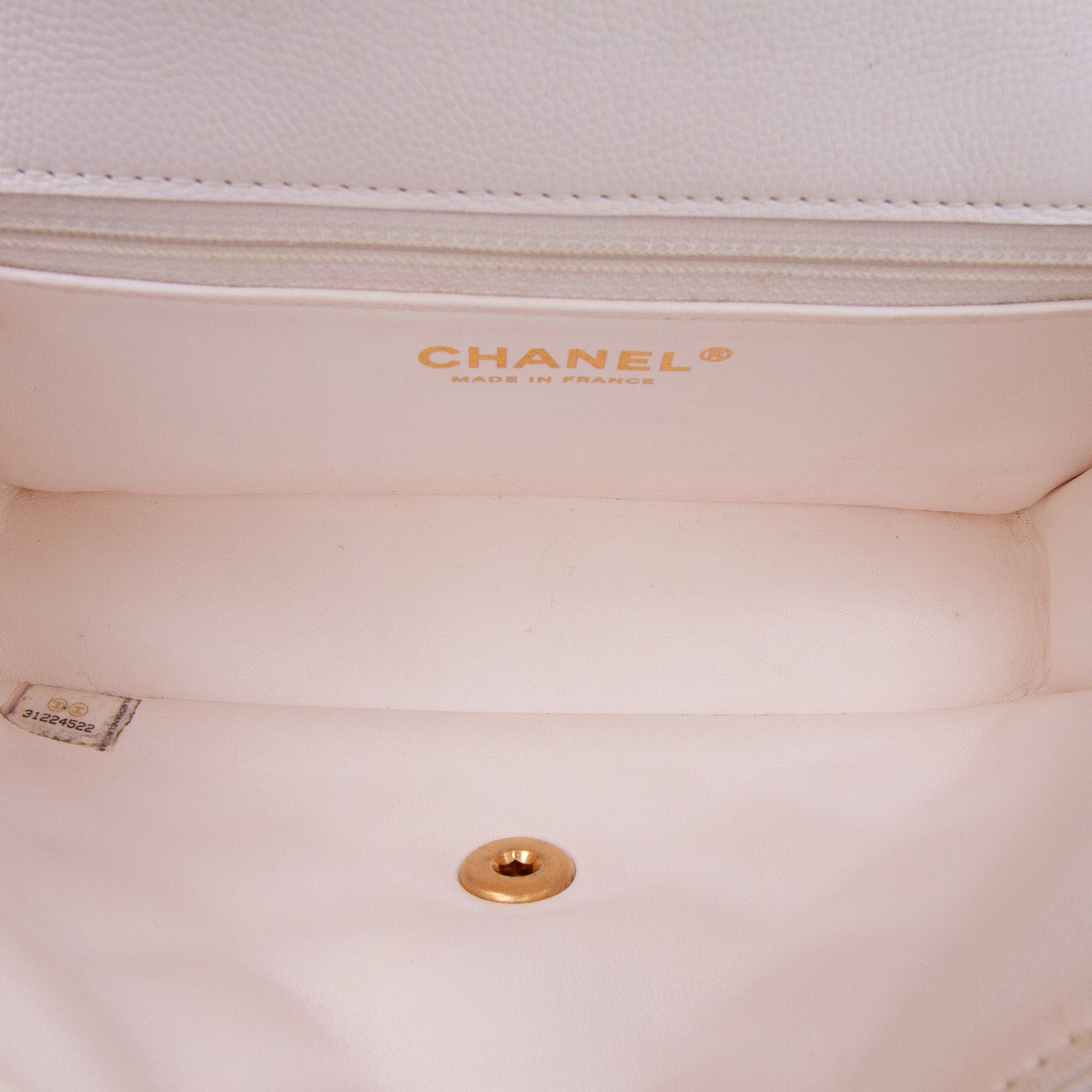 Chanel Medium Quilted Caviar Sweet Classic Flap Wit