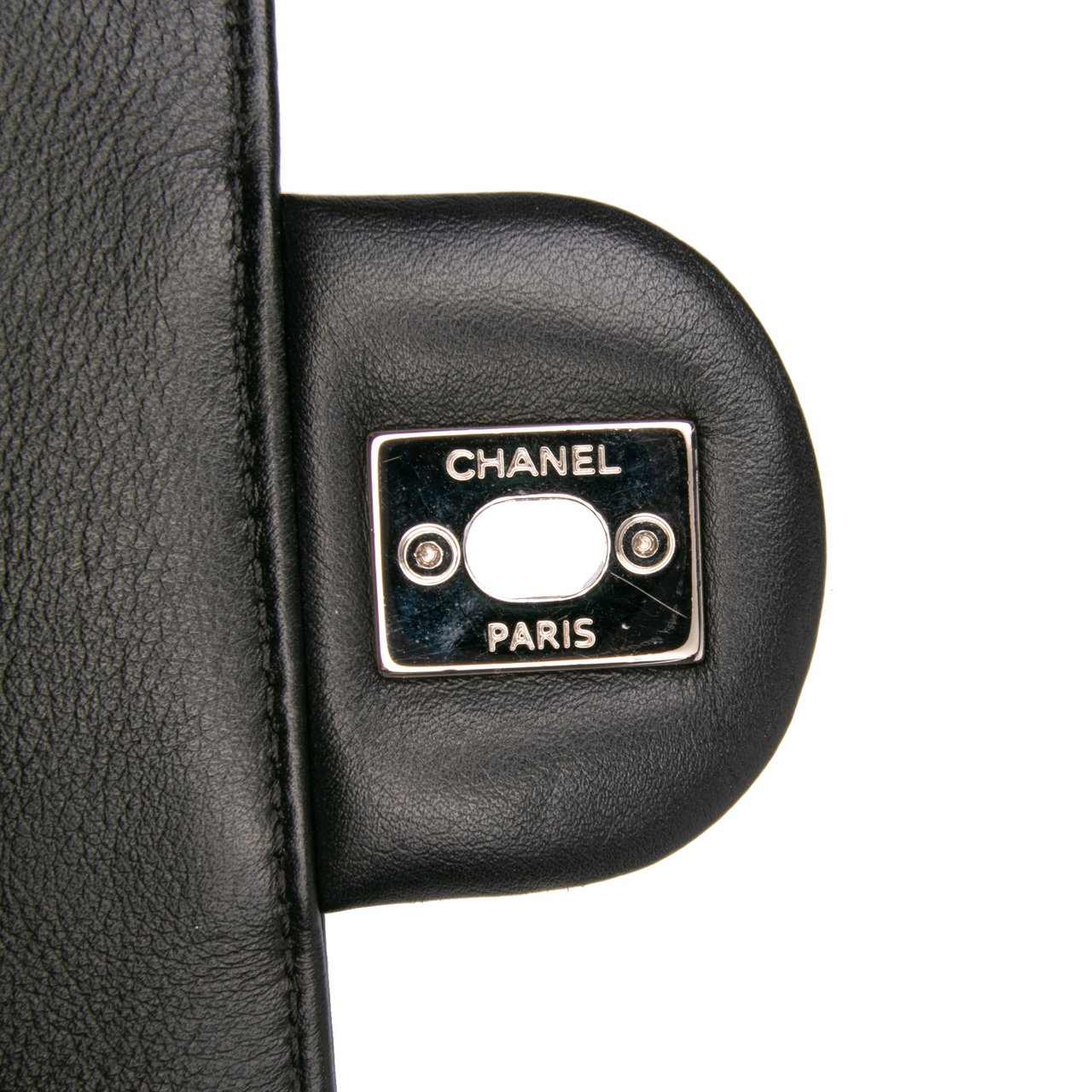 Chanel Medium Patent Coco Shine Flap Zwart