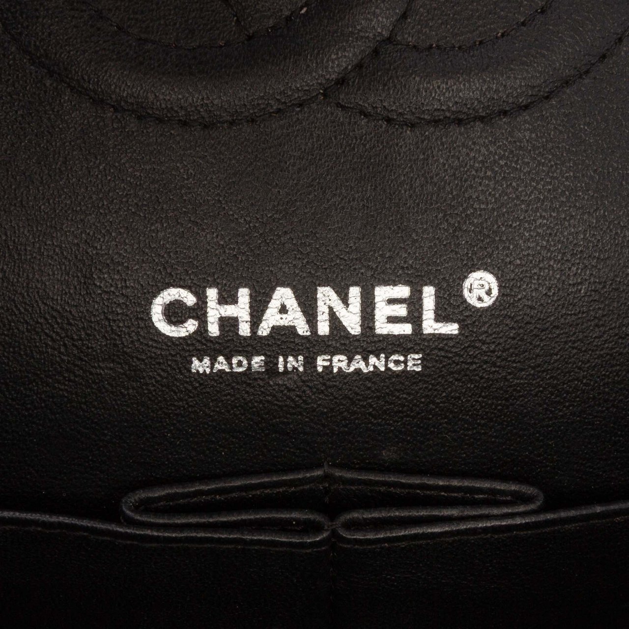 Chanel Medium Classic Caviar Double Flap Zwart