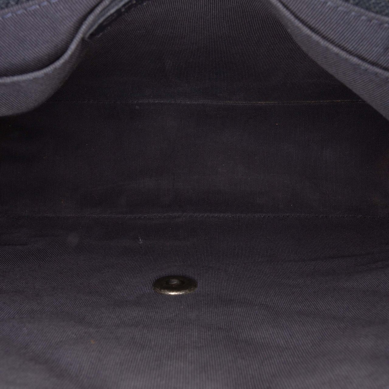 Chanel Paris-Salzburg Jumbo Bicolor Quilted Lambskin Tyrolean Flap Blauw