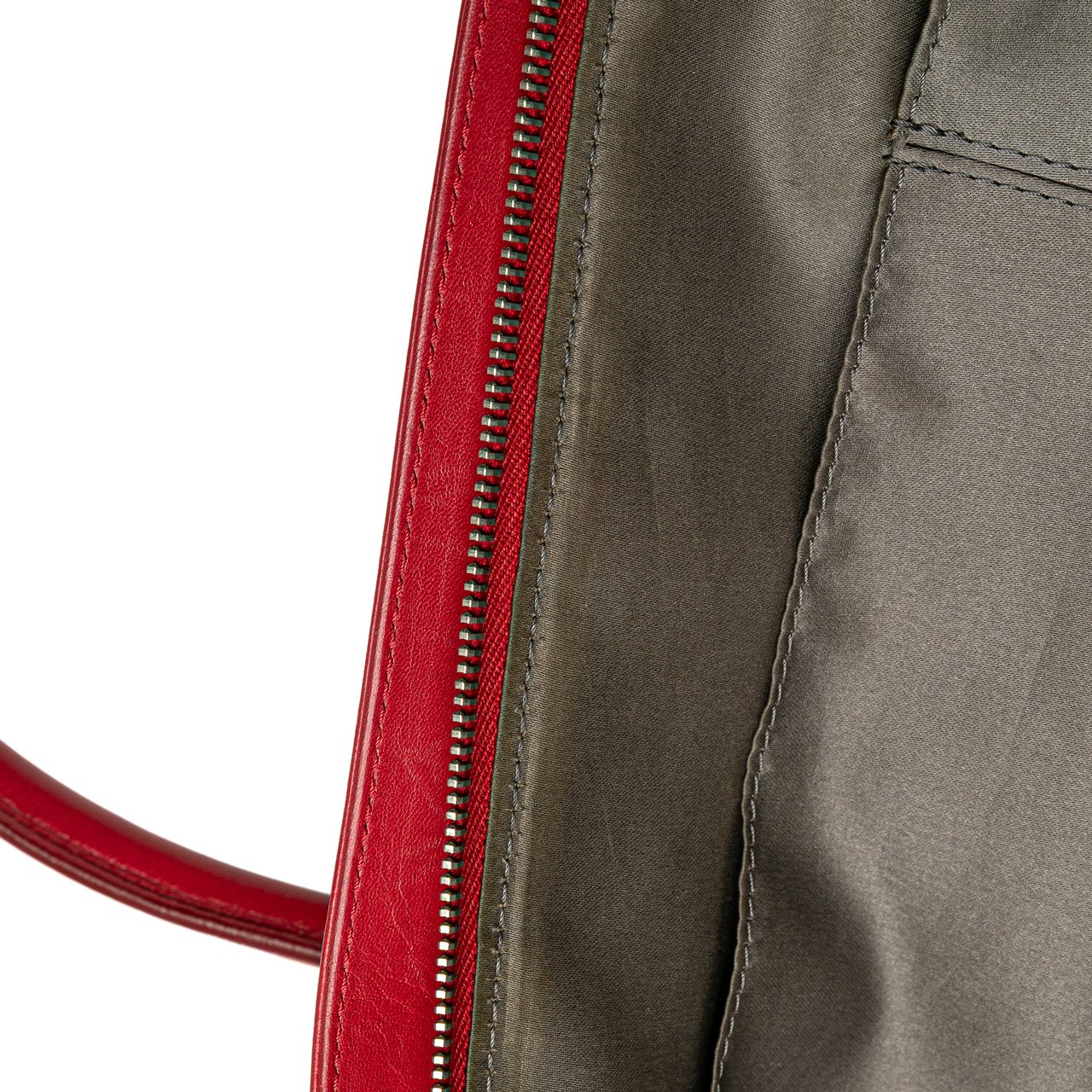 Chanel Lambskin Square Stitched Lax Handbag Rood