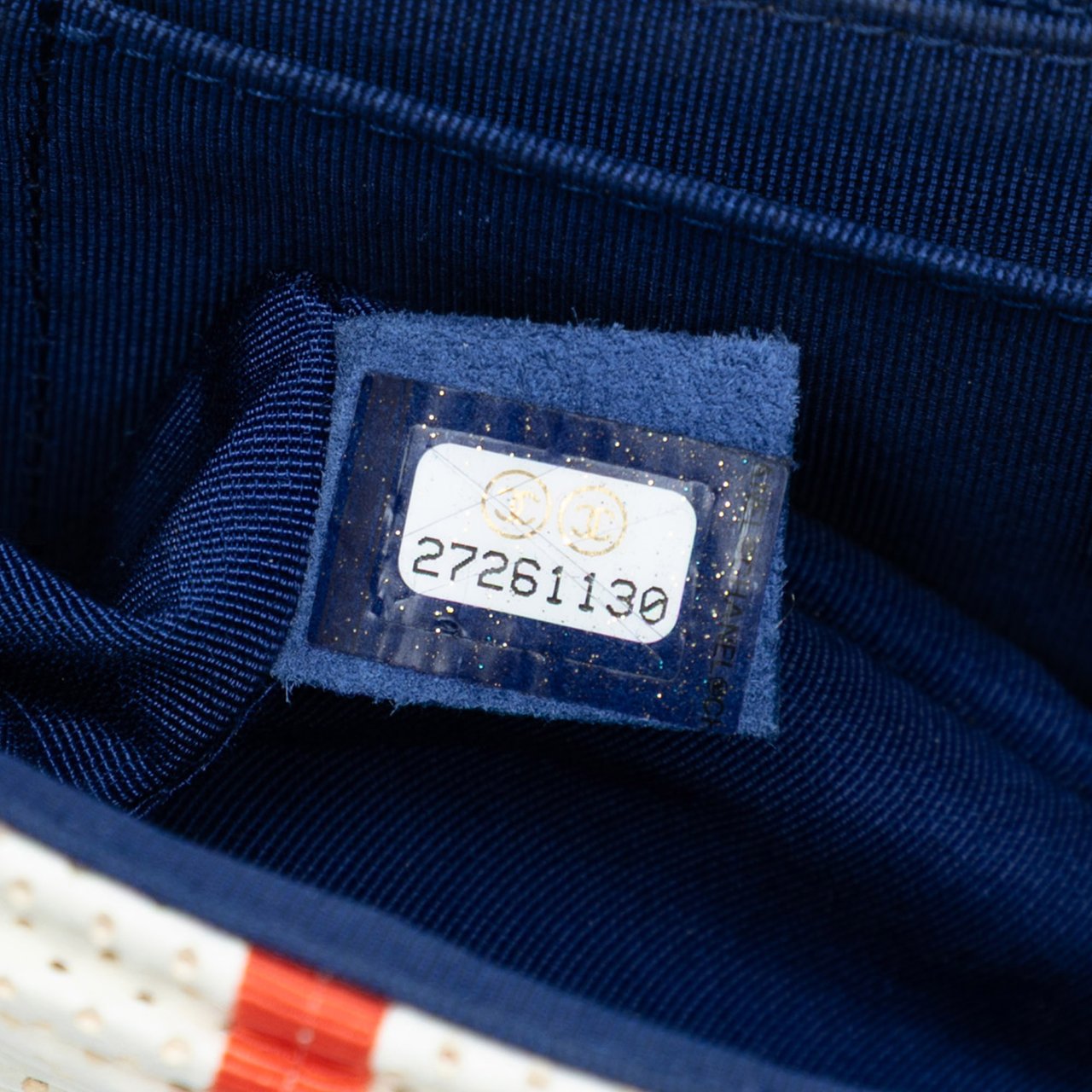 Chanel New Mini Pleated Perforated Lambskin Single Flap Wit