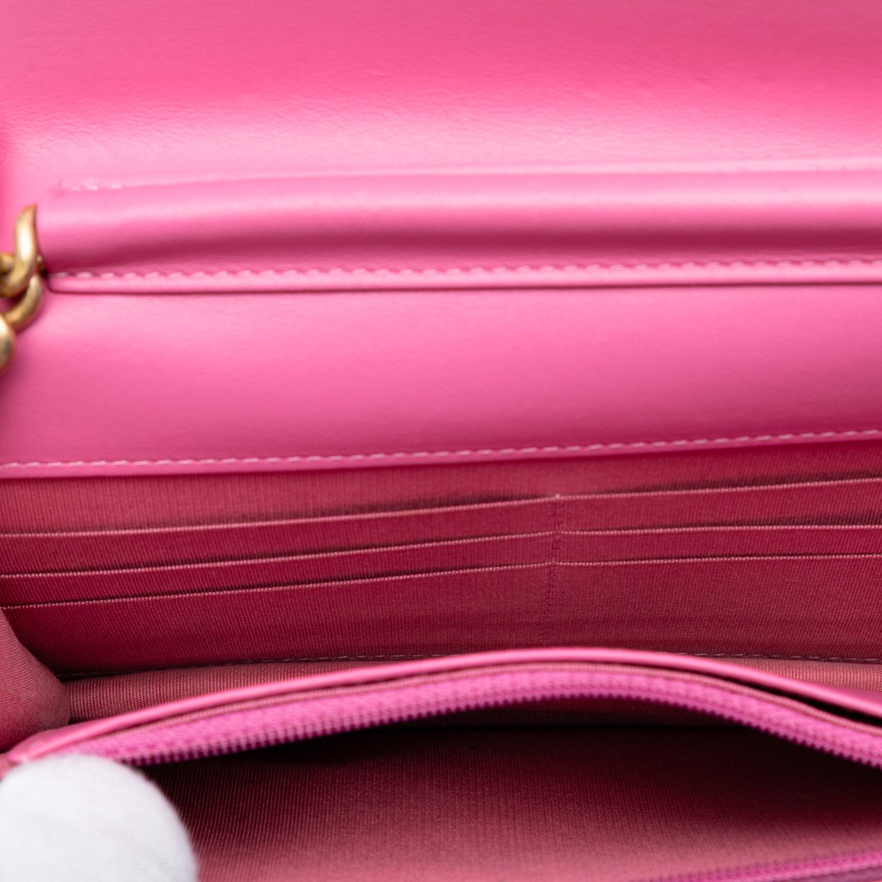 Chanel Small Quilted Caviar Boy Flap Roze