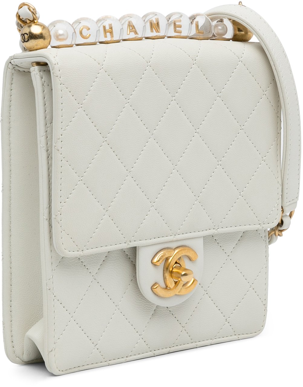 Chanel Small Chic Pearls Flap Wit