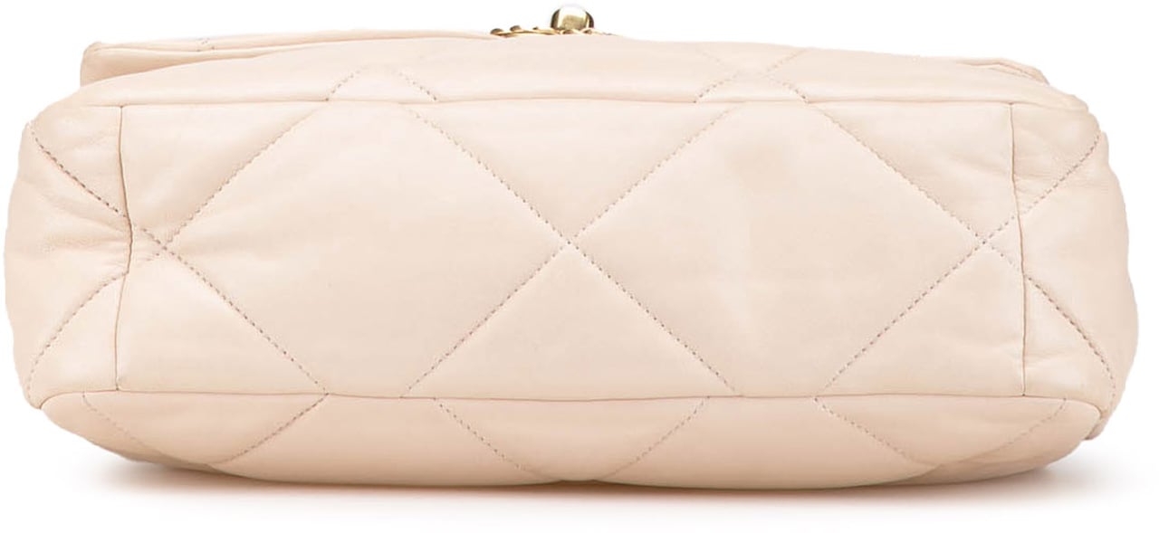 Chanel Large Lambskin 19 Flap Bruin