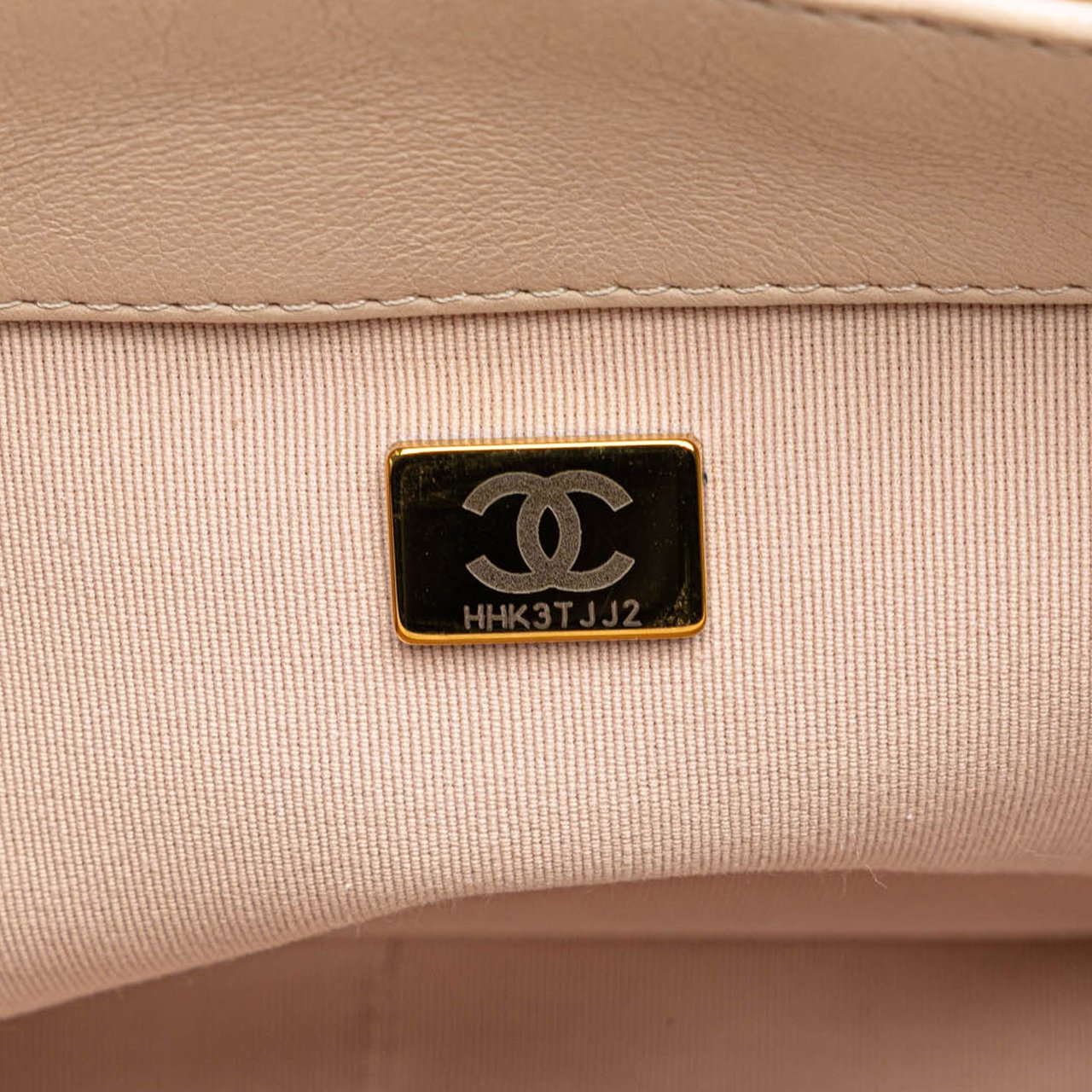 Chanel Large Lambskin 19 Flap Bruin
