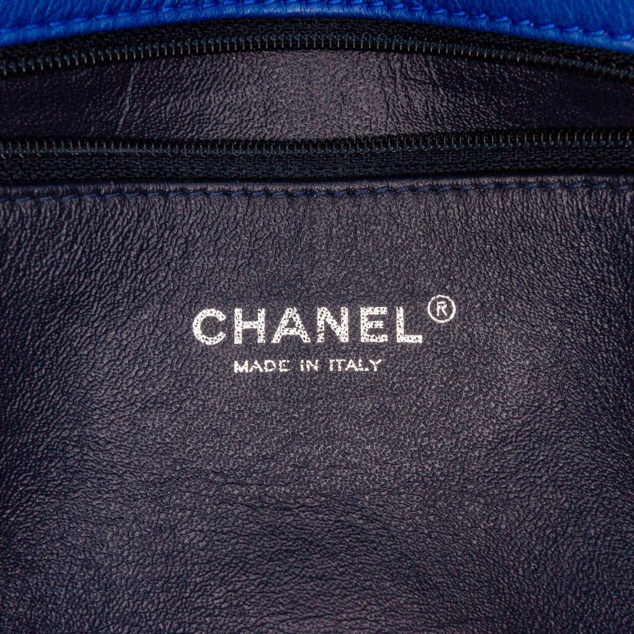 Chanel CC Quilted Calfskin Multi Chain Flap Blauw
