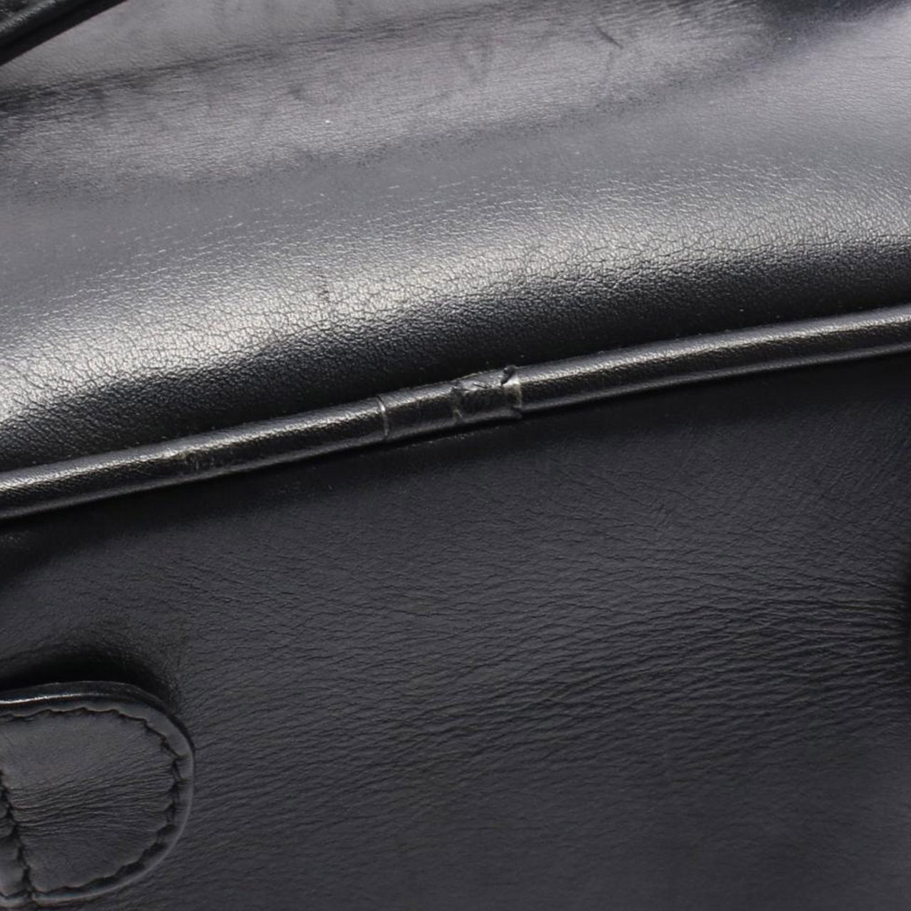 Chanel CC Lambskin Vanity Case Zwart
