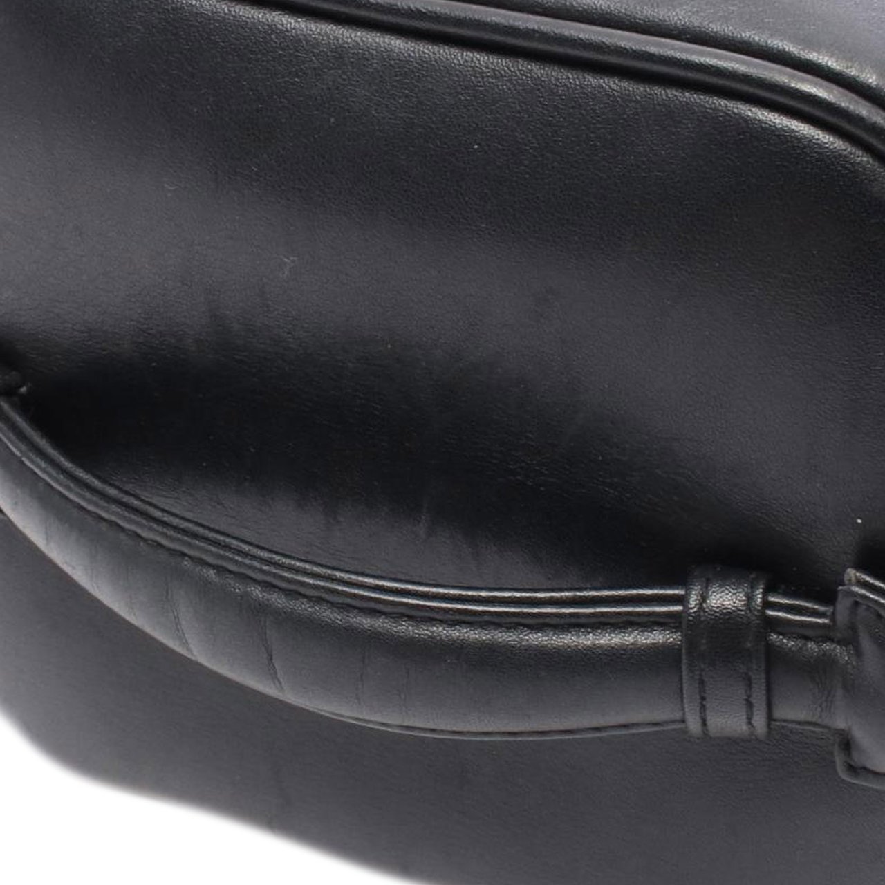 Chanel CC Lambskin Vanity Case Zwart
