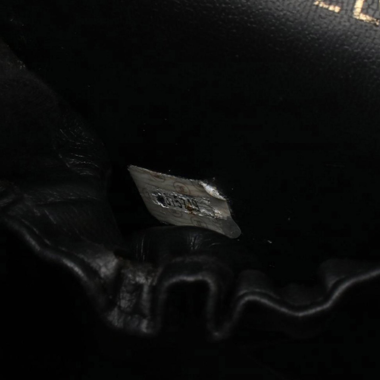 Chanel CC Lambskin Vanity Case Zwart
