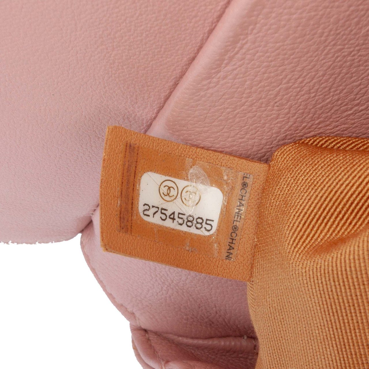 Chanel Quilted Lambskin Curved Flap Roze