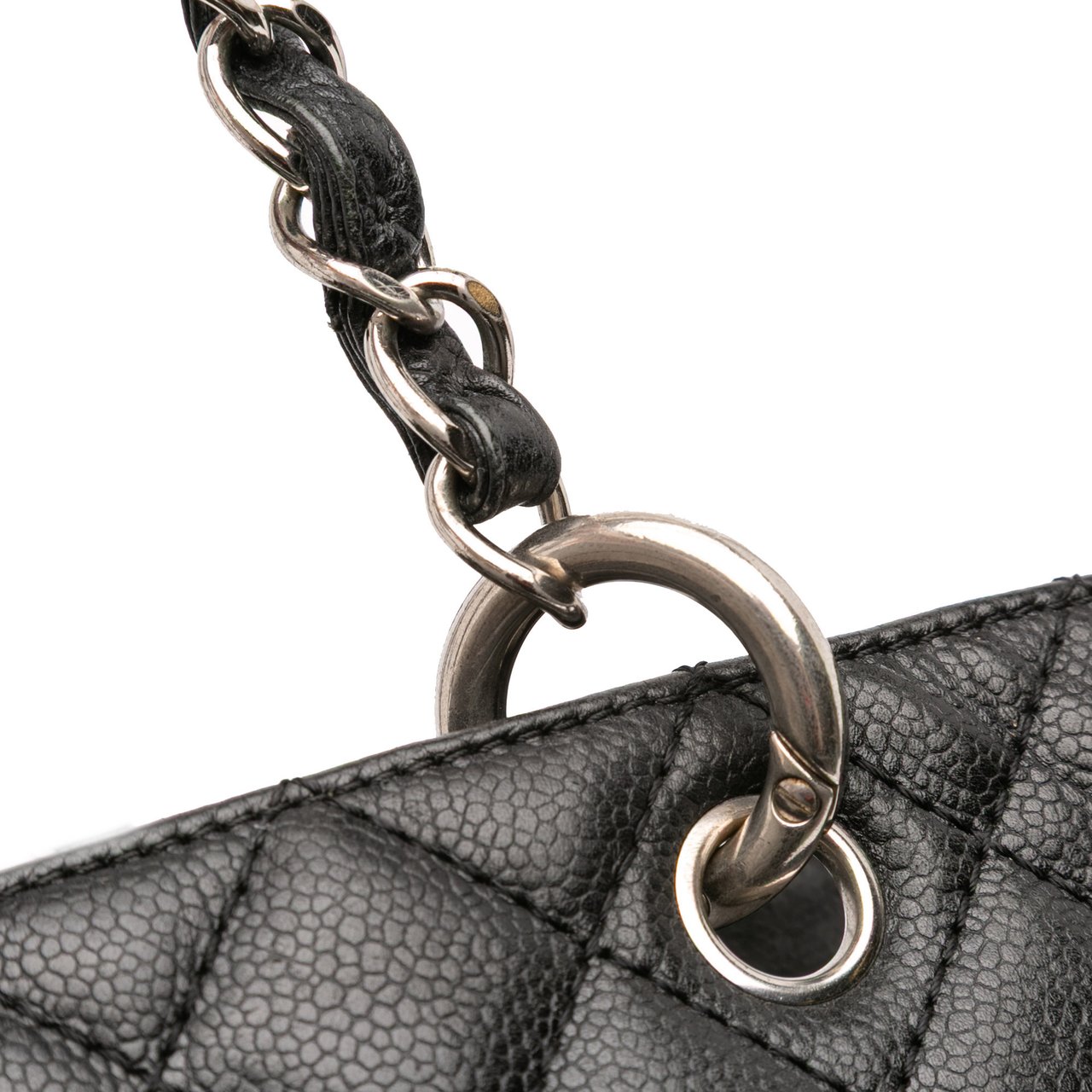 Chanel Caviar Grand Shopping Tote Zwart