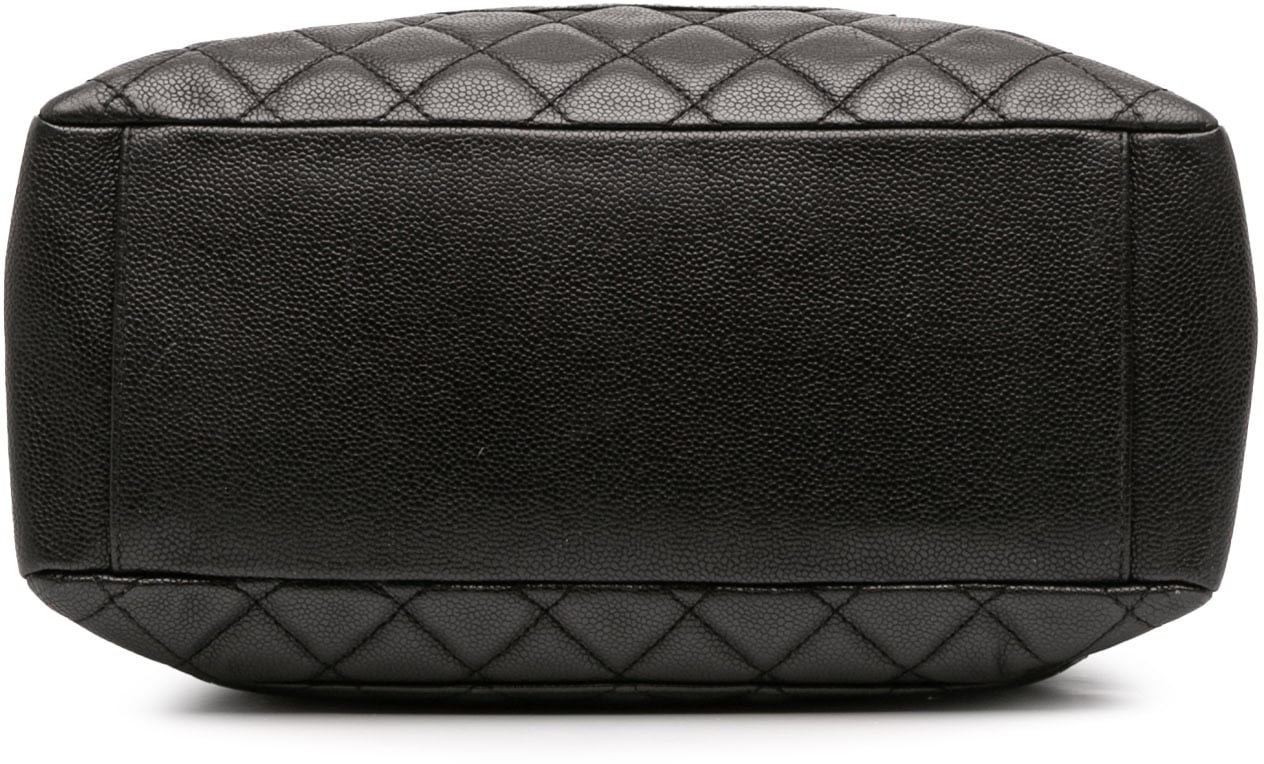 Chanel Caviar Grand Shopping Tote Zwart