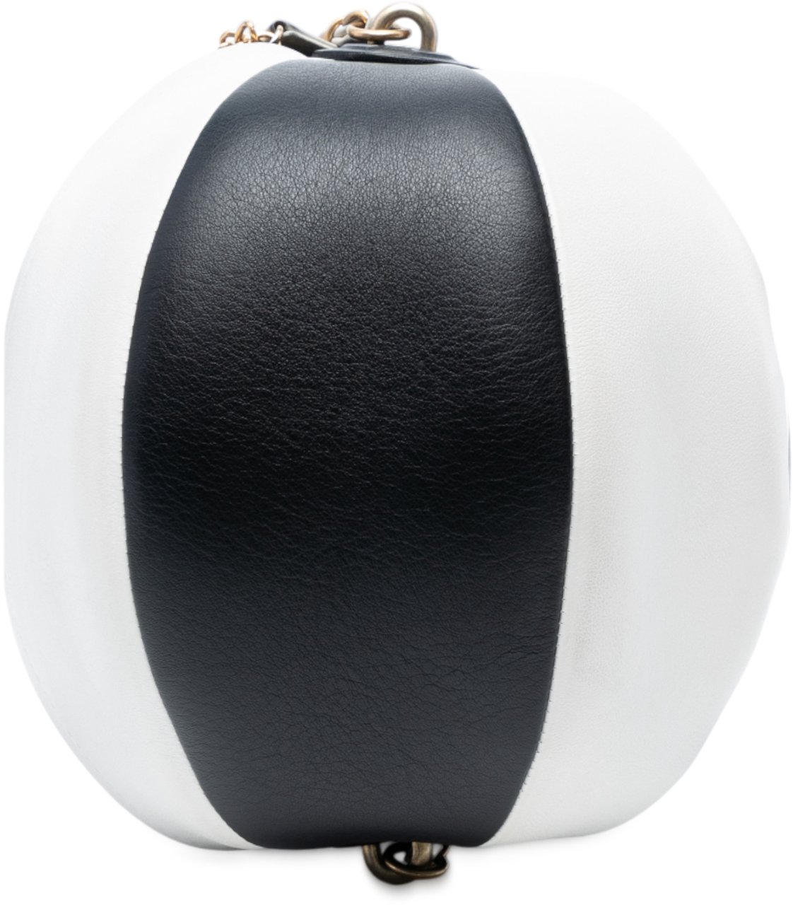 Chanel Calfskin Coco Beach Ball Bag Zwart