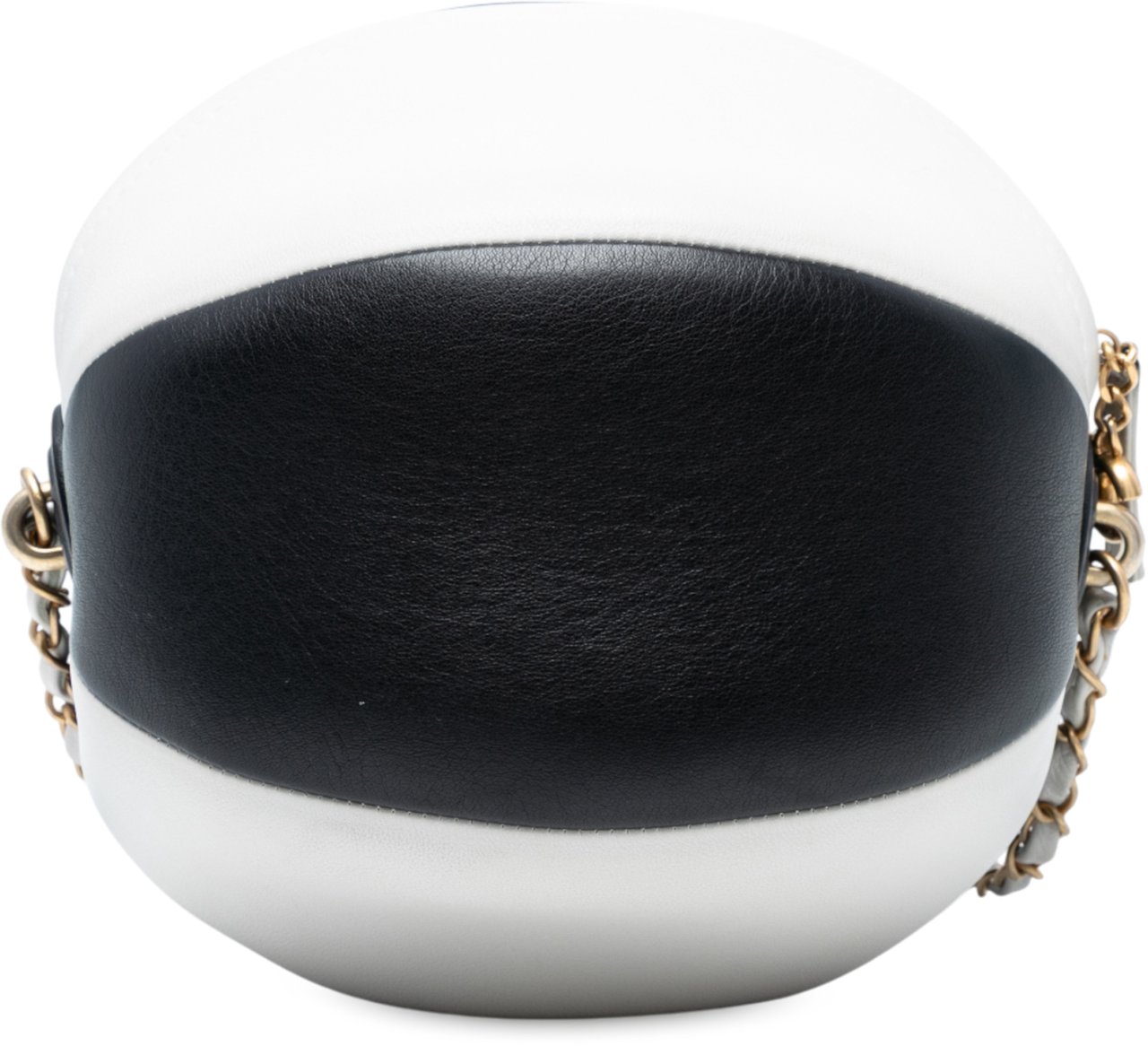 Chanel Calfskin Coco Beach Ball Bag Zwart