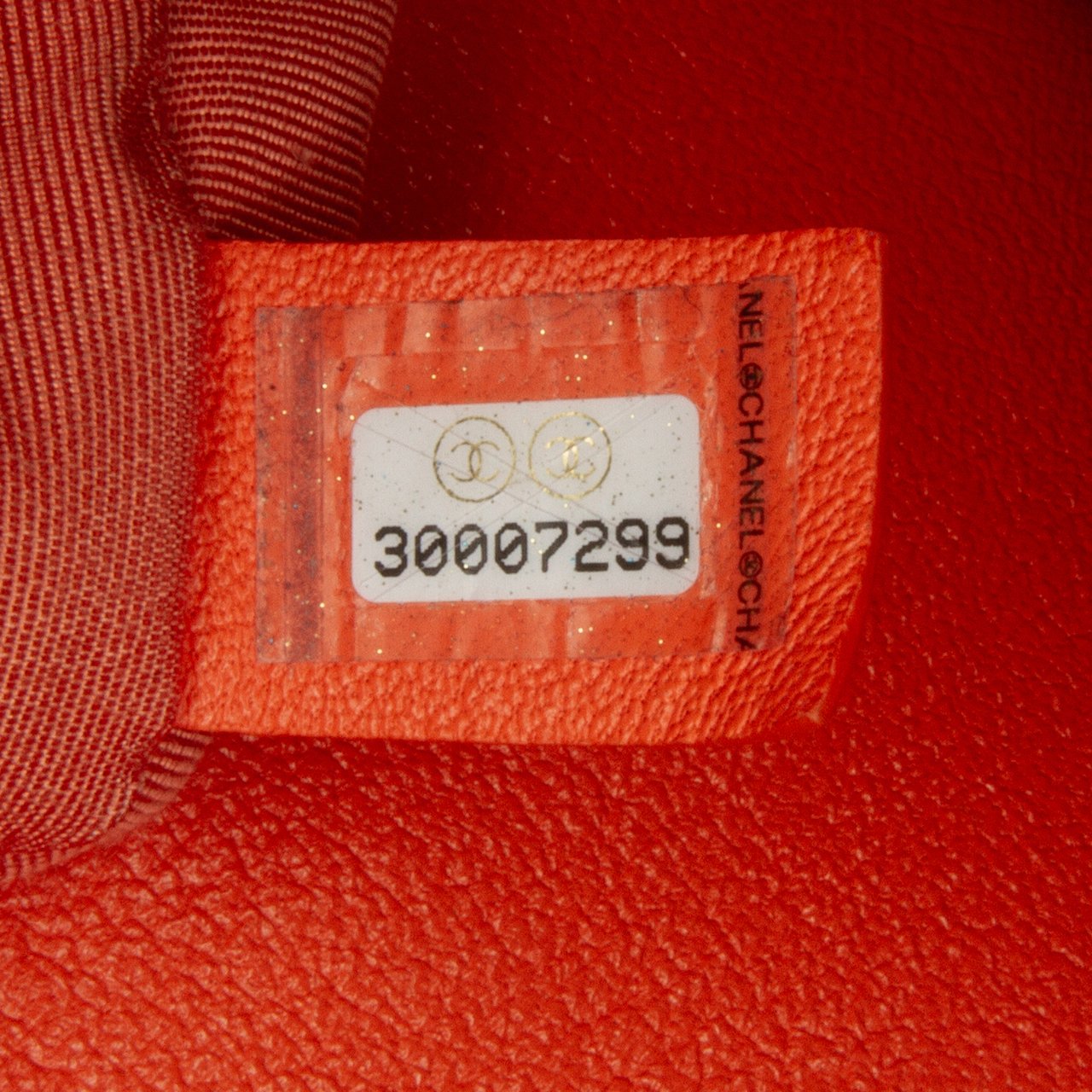Chanel Large 19 Lambskin Flap Oranje