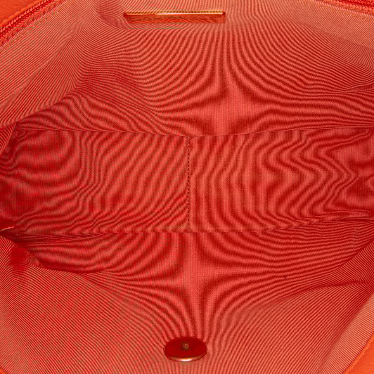 Chanel Large 19 Lambskin Flap Oranje