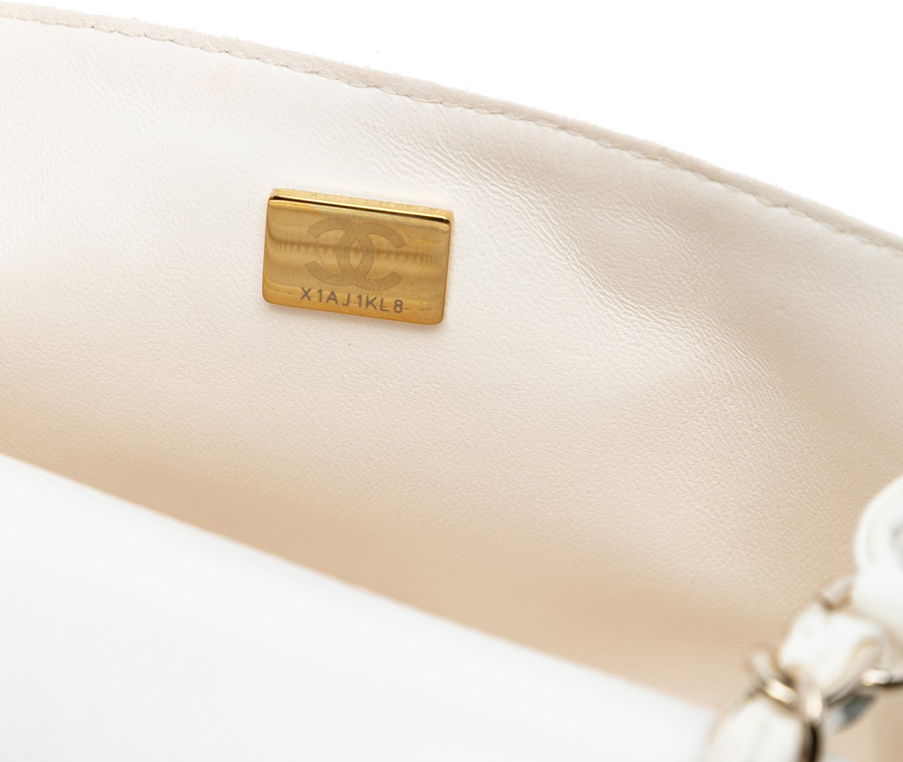 Chanel Mini Square Lambskin Resin Crystal Monacoco Flap Wit