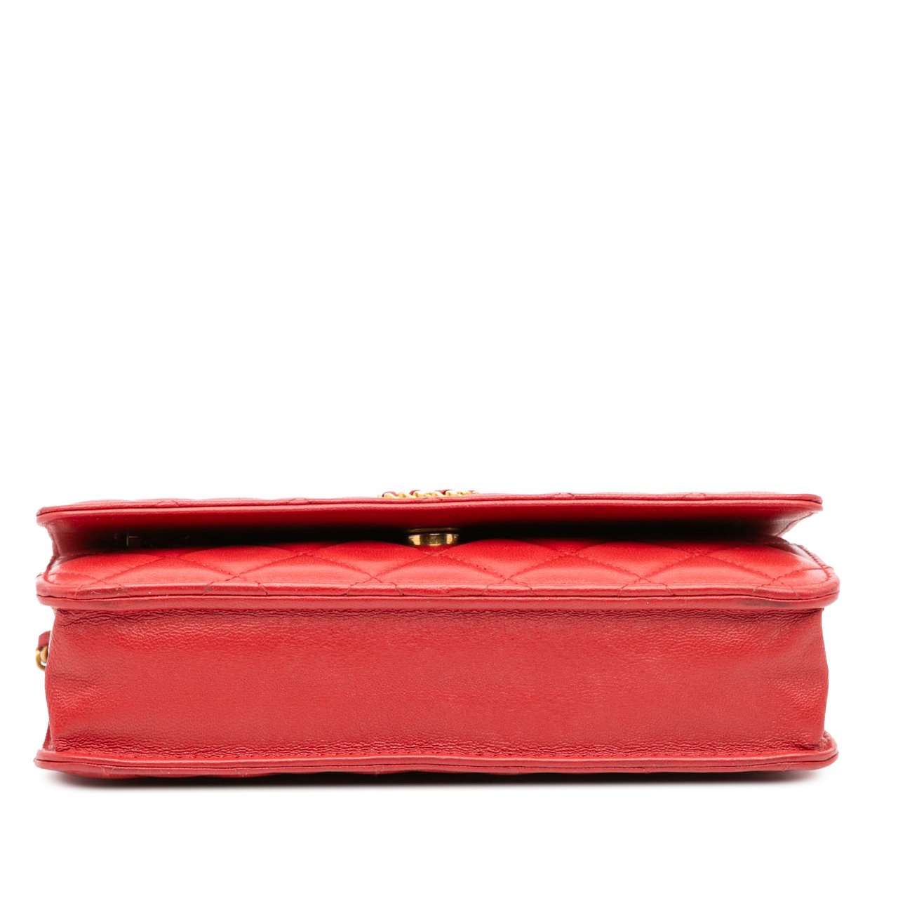 Chanel Quilted Lambskin 19 Wallet on Chain Rood