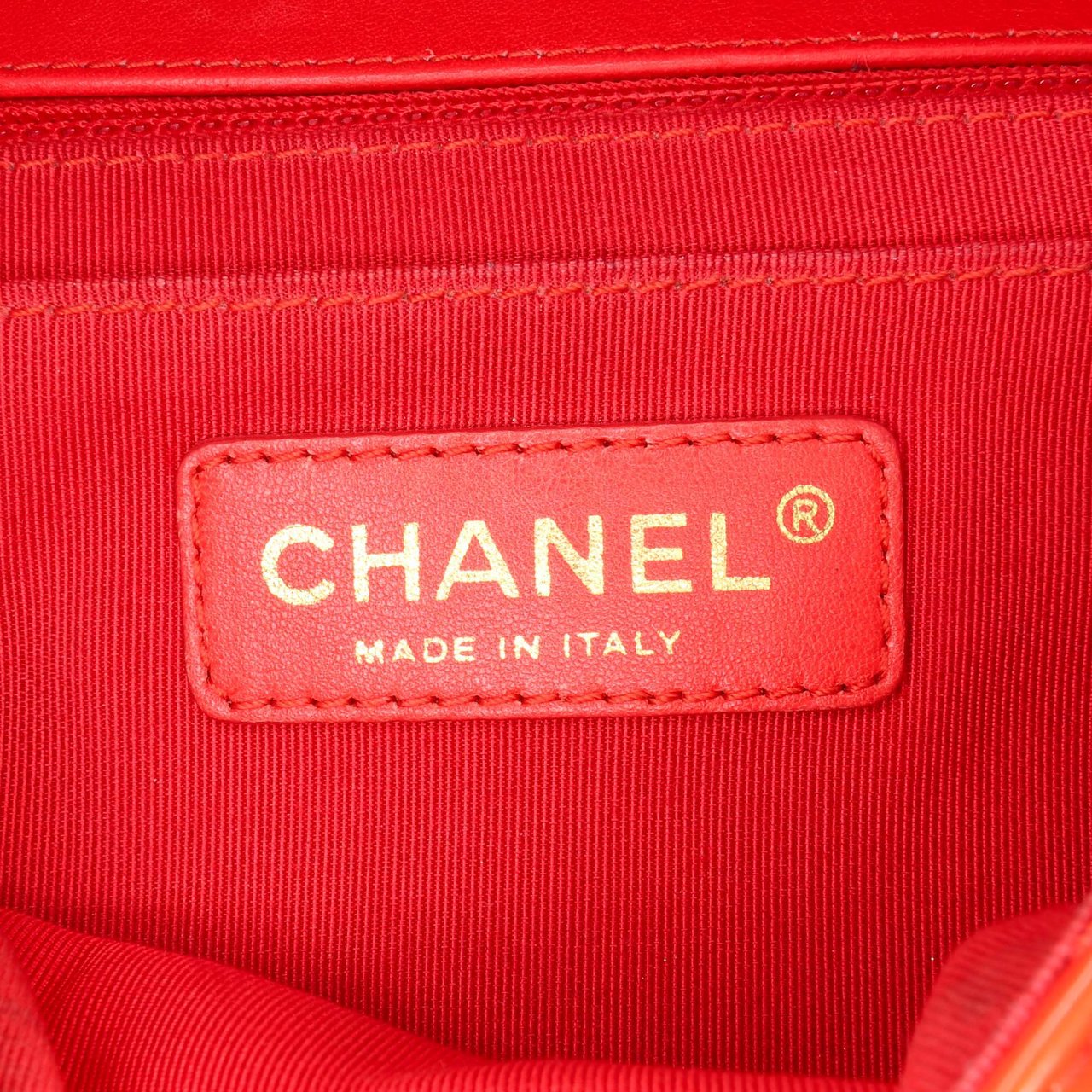 Chanel Medium Classic Patent Valentines Heart Charms Single Flap Rood