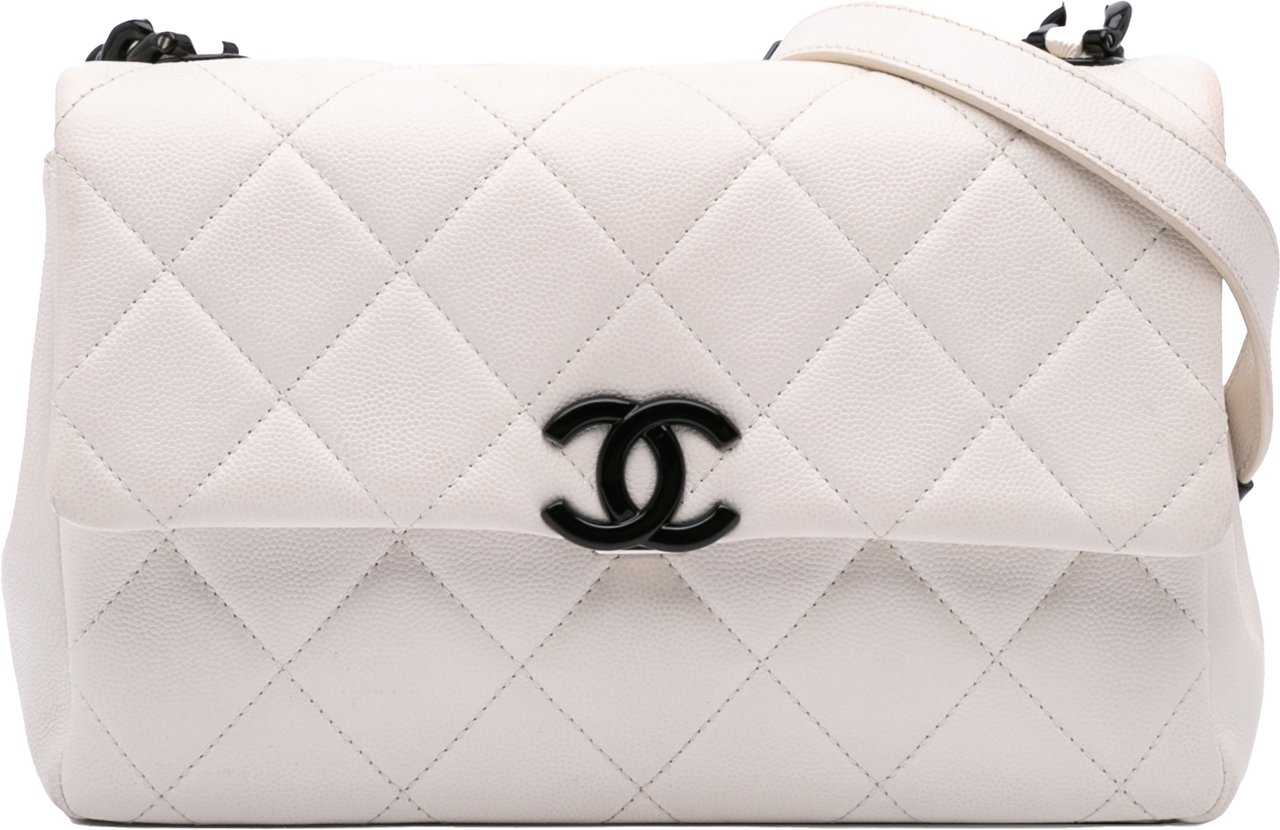 Chanel Medium Quilted Caviar My Everything Flap Wit
